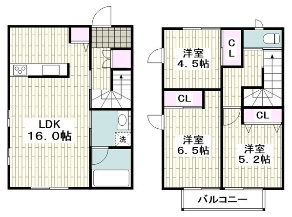 （仮称）鎌倉市十二所新築計画B棟の物件間取画像